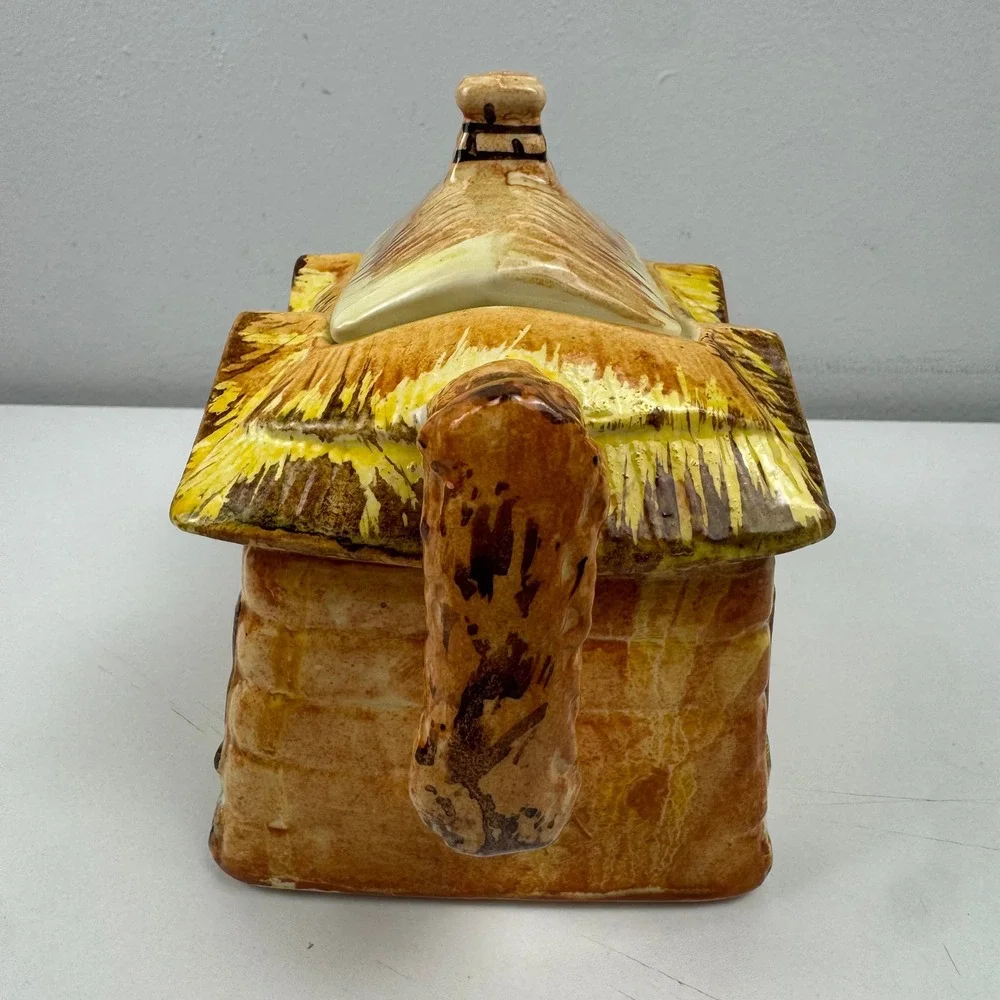 Price‎ Bros Cottage Ware Teapot Ye Olde Cottage Made in England Vintage Ceramic